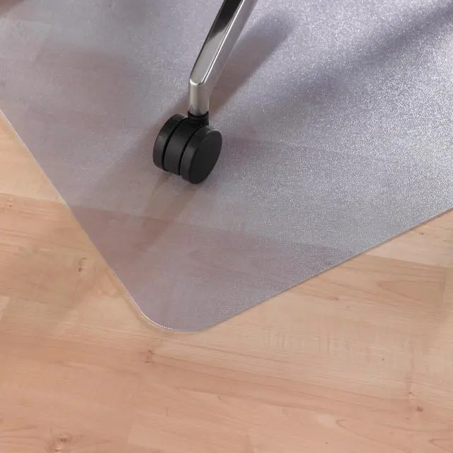 Alt view image 2 of 13 - FloorTex Chairmat Rectangular Hard Floor 30"Wx48"Lx1/10"H Clear FCECO123048E