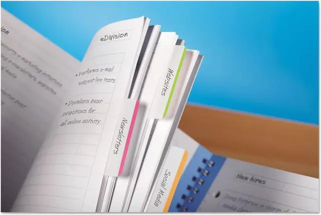 Alt view image 19 of 20 - Post-It Tabs Flag,Index Durable,Ast 686F1BB
