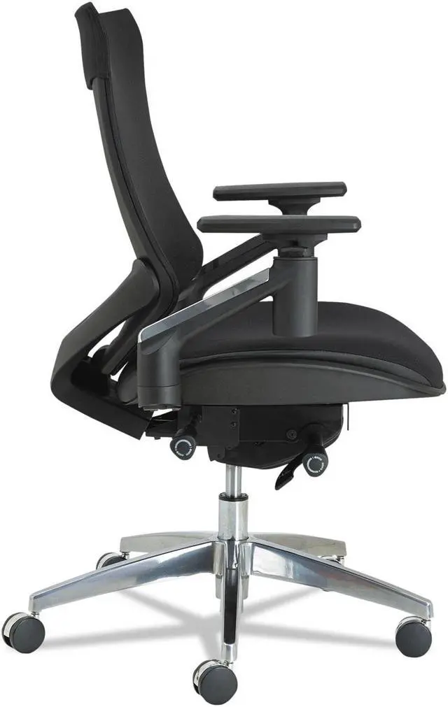 Alt view image 3 of 7 - Lorell Left Return F/F 42"Wx24"Dx29"H Mahogany PR2442LMY