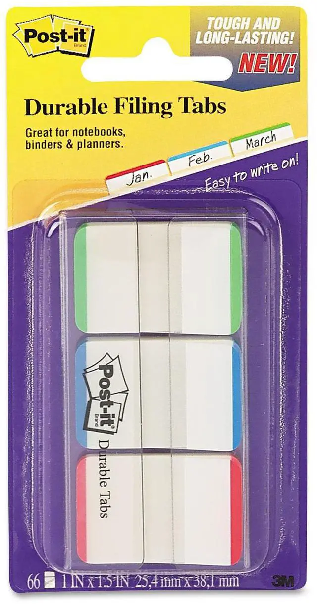 Alt view image 16 of 20 - Post-It Tabs Tab,Index File 1",Ast 686LGBR