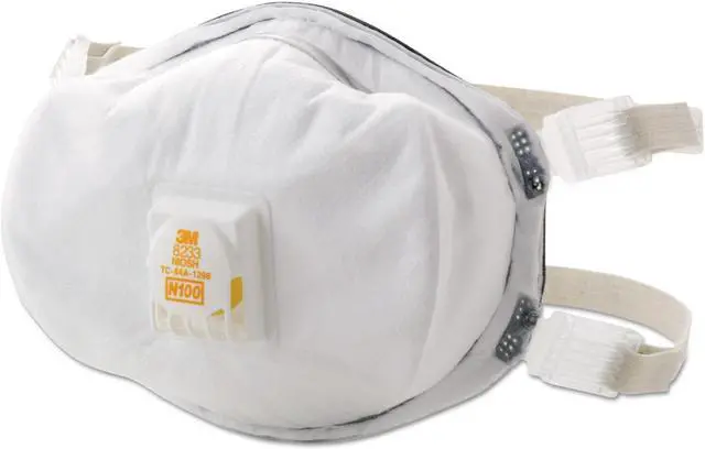 Alt view image 16 of 20 - 3M N100 Disp Respirator