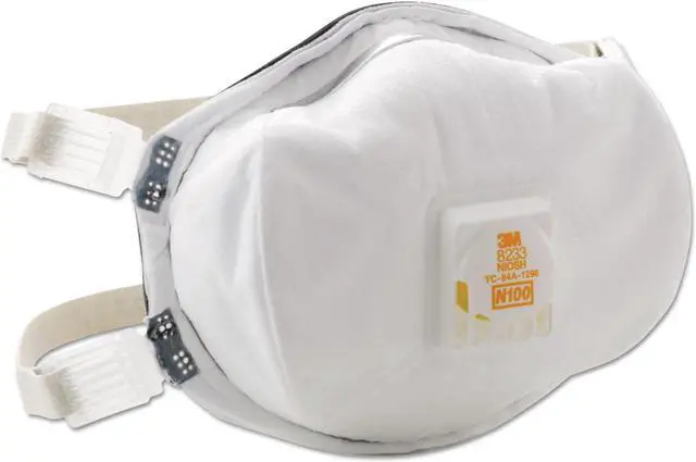 Alt view image 15 of 20 - 3M N100 Disp Respirator