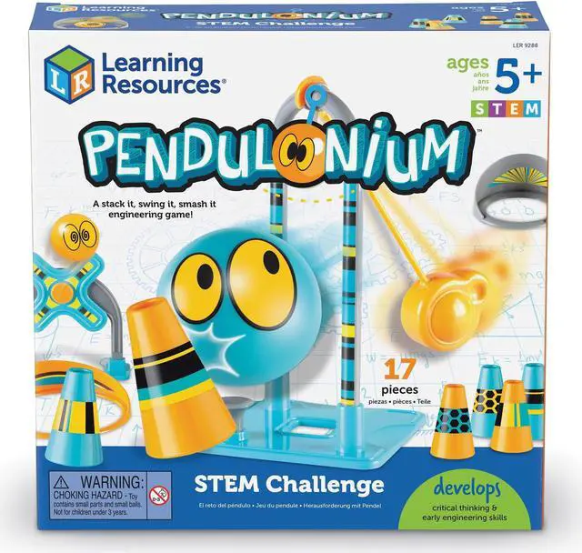 Main image of Learning Resources Activity Set Pendulonium 10-1/10"Wx10"Lx3-1/10"H Multi