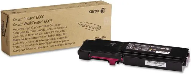 Alt view image 16 of 20 - XEROX 106R02226 HI-CAP TONER CARTRIDGE MAGENTA 6600/6605