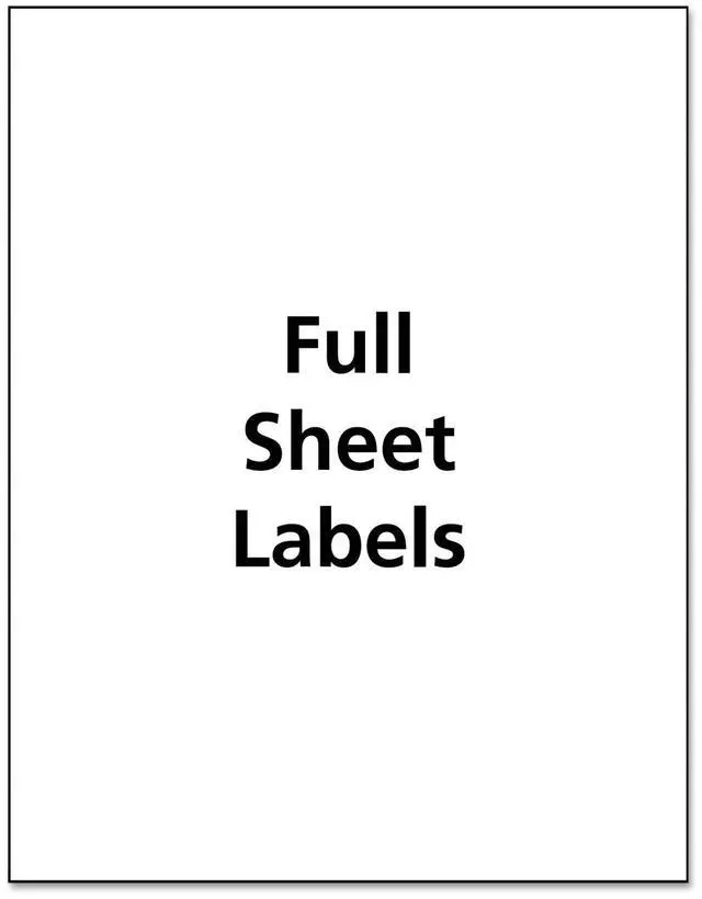 Alt view image 3 of 11 - Avery Shipping Labels, Permanent Adhesive, 8-1/2" x 11", 250 Labels (95920)