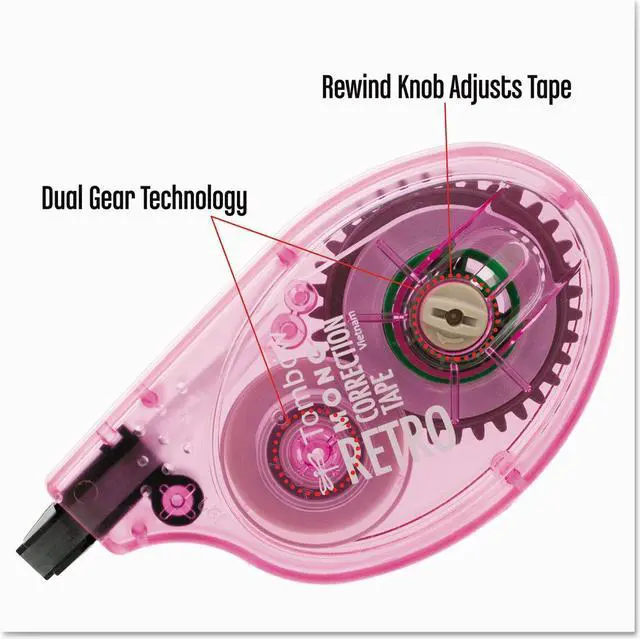 Alt view image 13 of 15 - Tombow MONO Original Correction Tape Asst RetroColor Applicators 1/6" x 394" 10