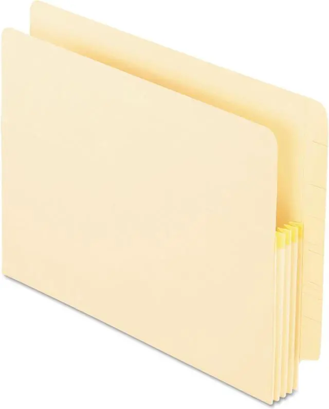 Main image of Pendaflex Manila Drop Front Shelf File Pockets Straight Cut 25 Pockets Letter