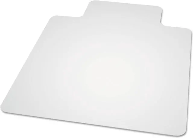 Alt view image 14 of 14 - Es Robbins Natural Origins Chair Mat With Lip For Hard Floors 36 x 48 Clear 143002