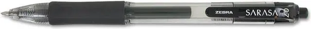Main image of Zebra Sarasa Retractable Gel Pen Black Ink Medium Dozen 46810