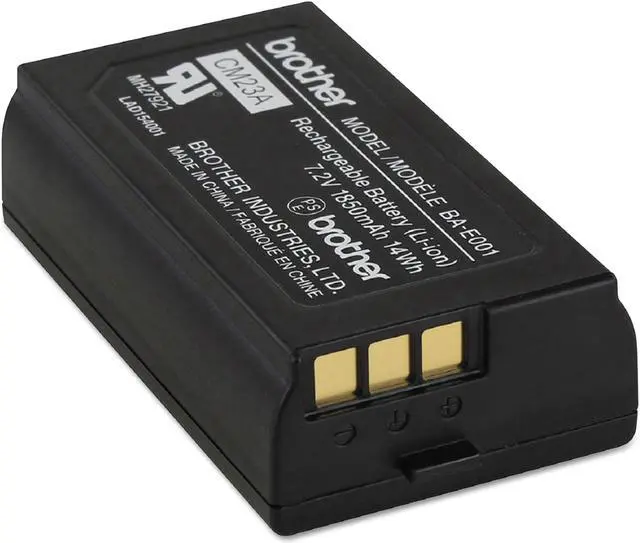 Alt view image 8 of 8 - Brother BA-E001 Handheld Device Battery