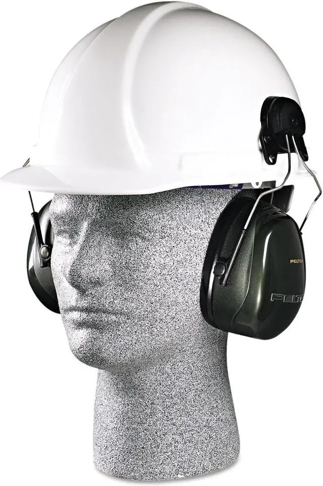 Alt view image 12 of 12 - 3M Peltor H7P3E Optime 101 Helmet Attachable Earmuff