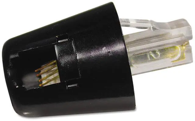 Alt view image 4 of 19 - Softalk Twisstop Rotating Phone Cord Detangler, Black 1501