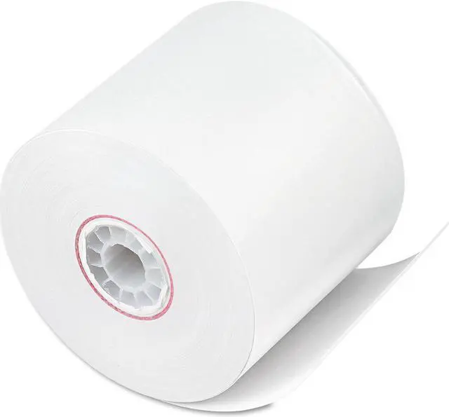 Main image of Iconex Impact Bond Paper Rolls 2.25" x 150 ft White 100/Carton 90740510