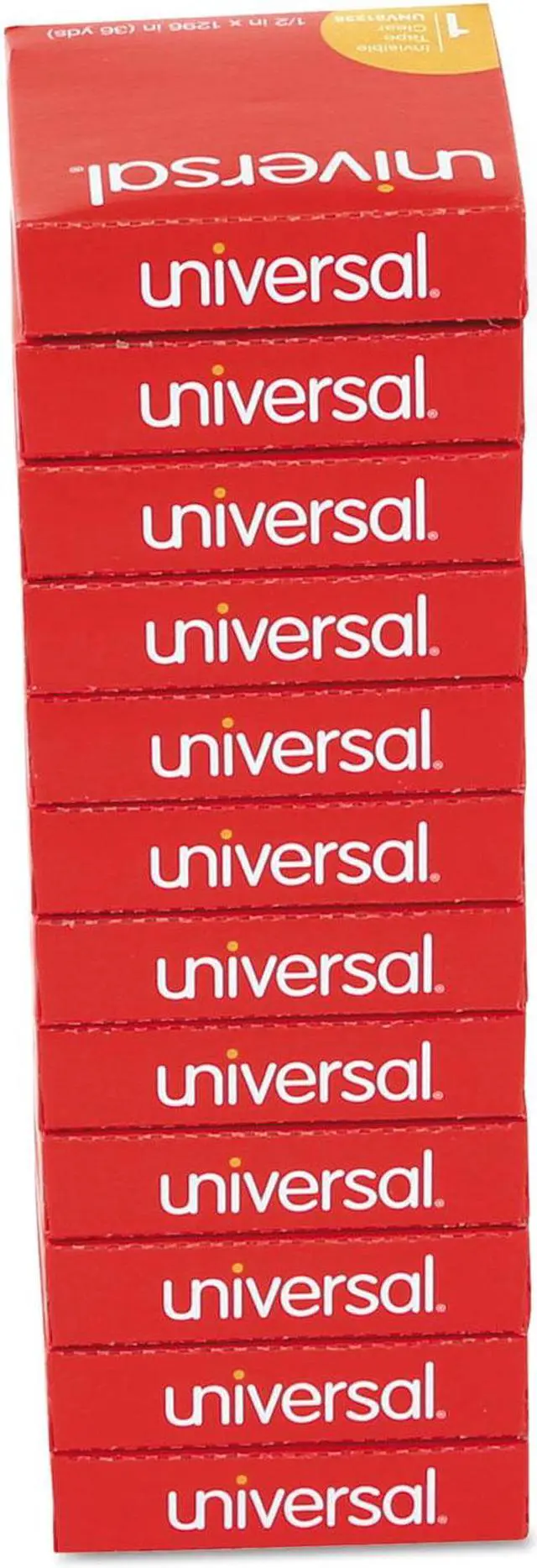 Alt view image 8 of 10 - Invisible Tape, 1/2" x 1296", 1" Core, Clear