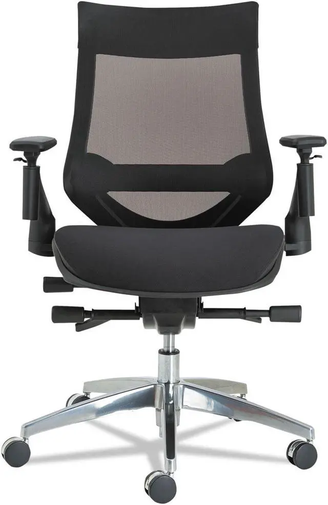 Alt view image 2 of 7 - Lorell Left Return F/F 42"Wx24"Dx29"H Mahogany PR2442LMY