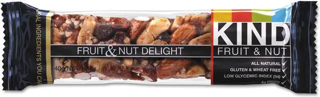 Alt view image 5 of 10 - Kind Fruit and Nut Bars, Fruit and Nut Delight, 1.4 Oz, 12/Box 17824