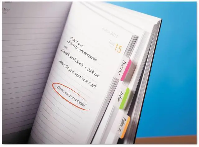 Alt view image 18 of 18 - Post-It Tabs Flag,Durable Filing,Ast 686LPGO