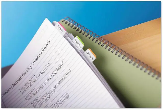 Alt view image 17 of 18 - Post-It Tabs Flag,Durable Filing,Ast 686LPGO