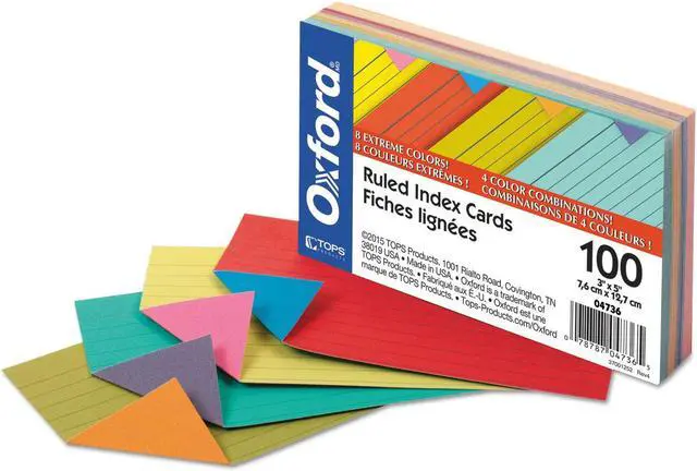 Alt view image 5 of 7 - Oxford Index Card 1 PK