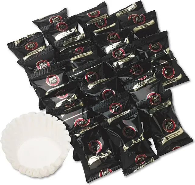 Alt view image 2 of 4 - Distant Lands Coffee Coffee Portion Packs 1.5oz Packs 100% Colombian 42/Carton