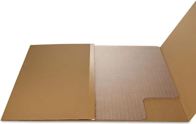 Alt view image 15 of 16 - Deflecto RollaMat Frequent Use Chair Mat for Medium Pile Carpet 36 x 48 w/Lip Clear CM15113