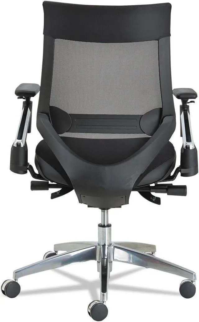 Alt view image 4 of 7 - Lorell Left Return F/F 42"Wx24"Dx29"H Mahogany PR2442LMY