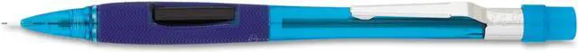 Alt view image 11 of 12 - Pentel Quicker Clicker Mechanical Pencil 0.5 mm Transparent Blue Barrel PD345TC