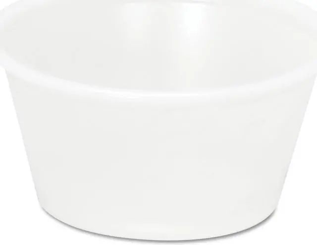 Main image of Pactiv Plastic Soufflé/Portion Cups 2oz Translucent 200/Bag 12 Bags/Carton YS200