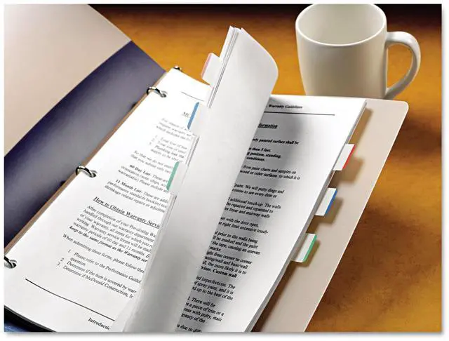 Alt view image 20 of 20 - Post-It Tabs Tab,Index File 1",Ast 686LGBR