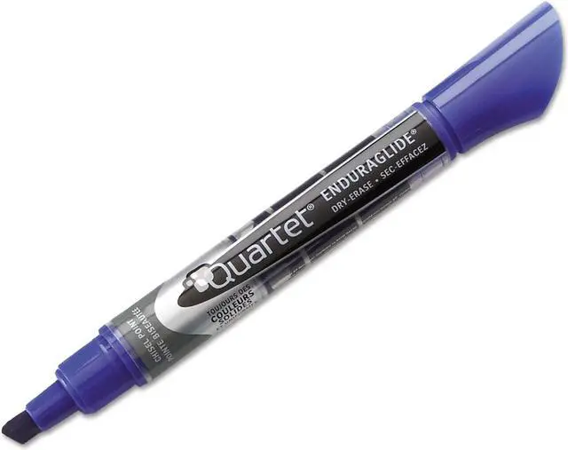 Alt view image 18 of 20 - Quartet EnduraGlide Dry Erase Marker Chisel Tip Assorted Colors 4/Set 5001M