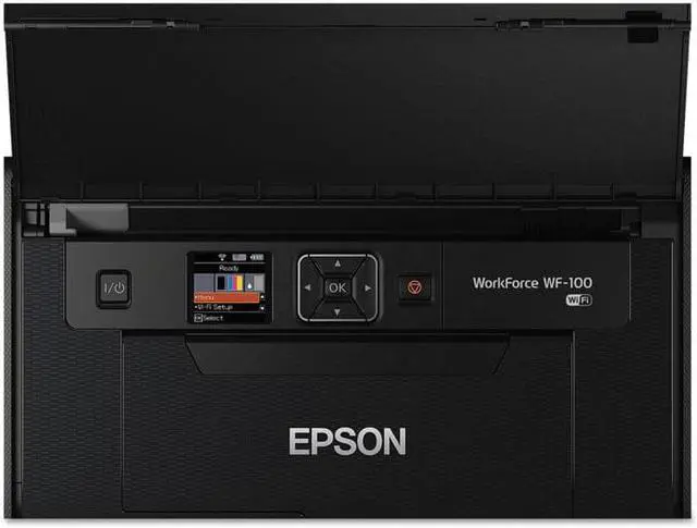 Alt view image 6 of 14 - Epson WorkForce WF-100 Wireless Mobile Inkjet Printer