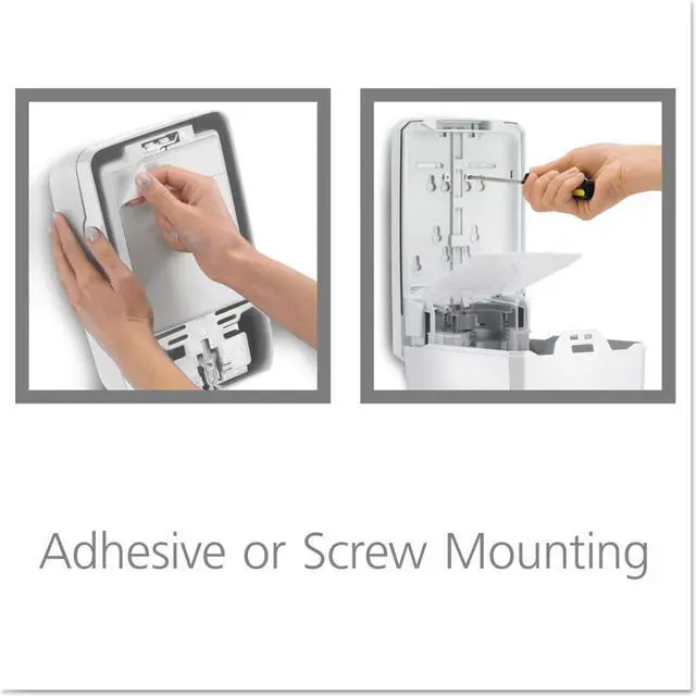 Alt view image 12 of 20 - FMX-20 2000mL Foam Soap Dispenser, Push-Style, White/Gray GOJO 5270-06