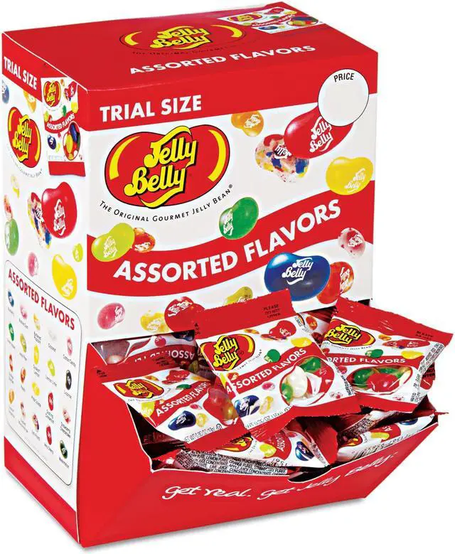 Main image of Jelly Belly Jelly Beans Assorted Flavors 80/Dispenser Box 72512