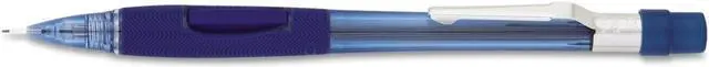 Alt view image 10 of 11 - Pentel Quicker Clicker Mechanical Pencil 0.7 mm Transparent Blue Barrel PD347TC