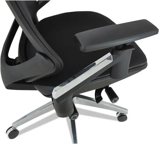 Alt view image 5 of 7 - Lorell Left Return F/F 42"Wx24"Dx29"H Mahogany PR2442LMY