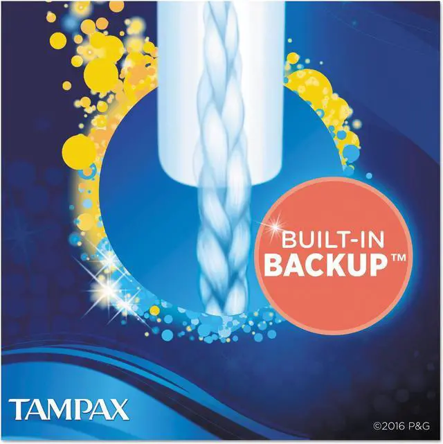 Alt view image 6 of 7 - Tampax Pearl Tampons Regular 36/Box 71127BX