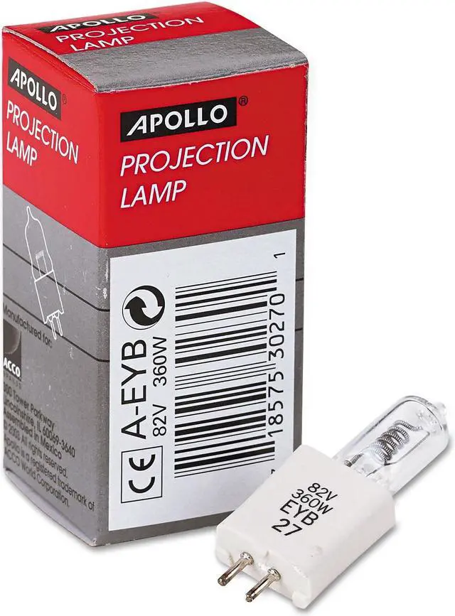 Alt view image 15 of 16 - Apollo AEYB Replacement Bulb for Bell & Howell/Eiki/Apollo/Da-lite/Buhl/Dukane Products  82v