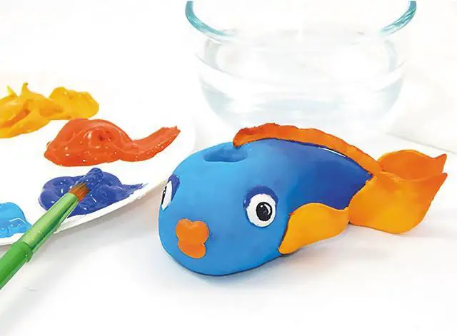 Alt view image 10 of 11 - Binney & Smith Crayola Air-Dry Clay, 2 1/2 lbs. 57-5050