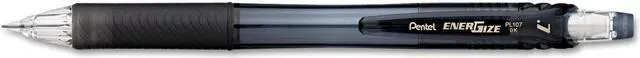 Alt view image 2 of 10 - Pentel EnerGize X Mechanical Pencil .7 mm Black Barrel Dozen PL107A