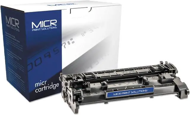 Alt view image 2 of 13 - MICR MCR26AM Remanufactured Toner Cartridge Replaces HP CF226A, 26A; MICR