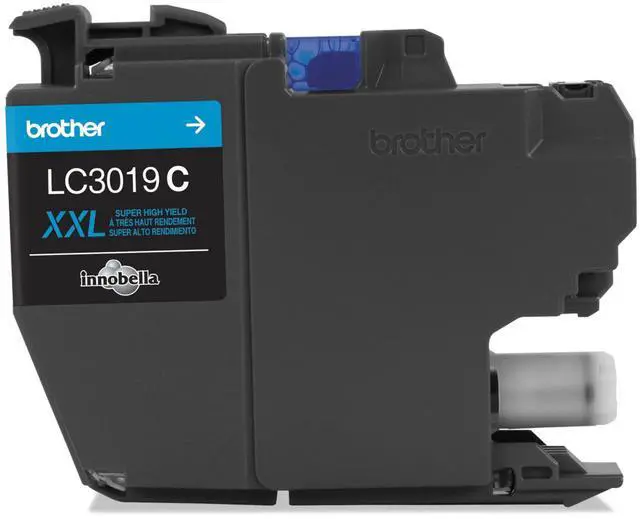 Alt view image 5 of 7 - BROTHER INTERNATIONAL CORPORAT LC3019C SUPER HIGH YIELD XXL CYAN INK CARTRIDGE