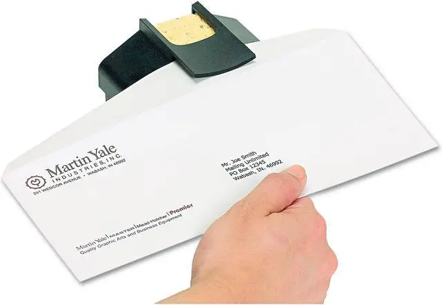 Alt view image 3 of 13 - Premier Aquapad Envelope Moisture Dispenser 3 3/4" x 3 3/4" x 2 1/4" Black LM3