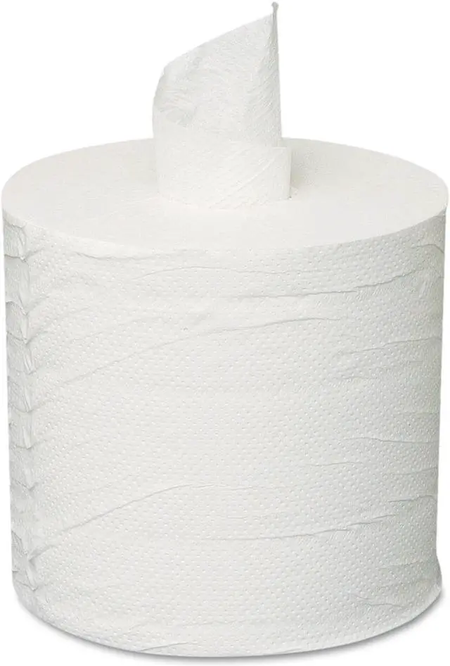 Alt view image 3 of 3 - GENERAL SUPPLY Centerpull Towels 2-Ply White 6 Rolls/Carton 203