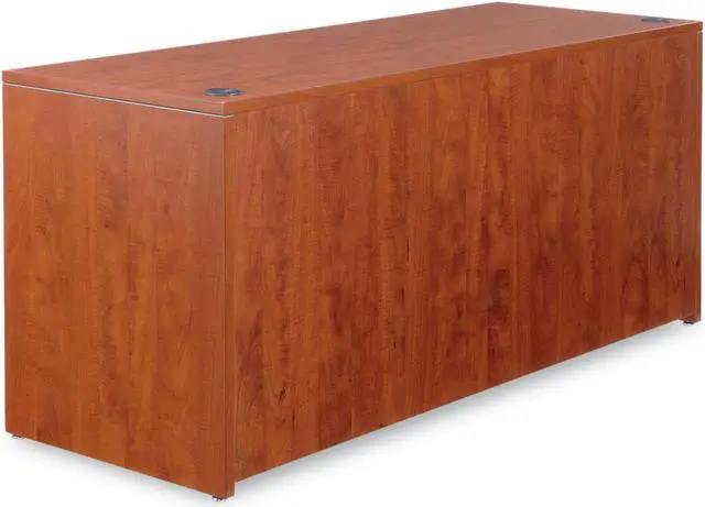 Alt view image 8 of 16 - Alera Valencia Series Credenza Shells, 65w x 23 3/5d, Medium Cherry VA256624MC