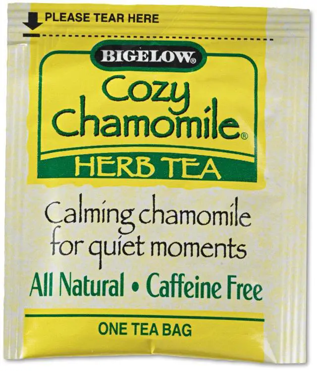 Alt view image 19 of 19 - Bigelow Single Flavor Tea, Cozy Chamomile, 28 Bags/Box 00401
