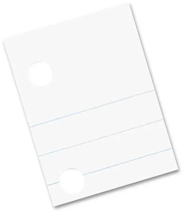 Alt view image 5 of 6 - Pacon Essay/Composition Paper, 3/8" Rule, 8 x 10-1/2, White, 500 Sheets per Ream
