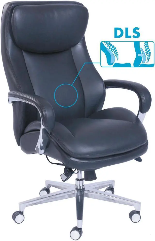 Alt view image 11 of 17 - La-Z-Boy Commercial 2000 High-Back Executive Chair with Dynamic Lumbar Support