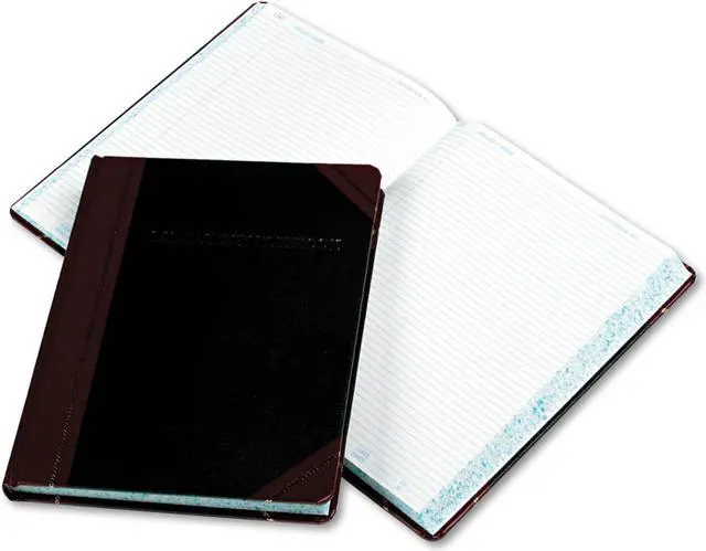 Main image of Boorum & Pease Laboratory Notebook Record Rule 10 3/8 x 8 1/8 White 300 Sheets