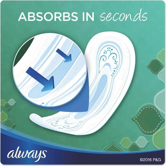 Alt view image 7 of 13 - Always Thin Ultra, Quilt Long Super Pads- 40 wipes/6Pk