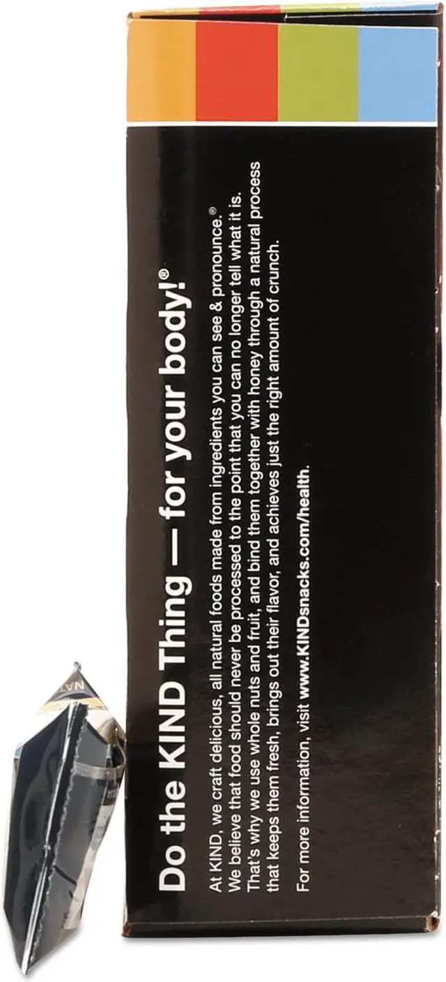 Alt view image 6 of 10 - Kind Fruit and Nut Bars, Fruit and Nut Delight, 1.4 Oz, 12/Box 17824